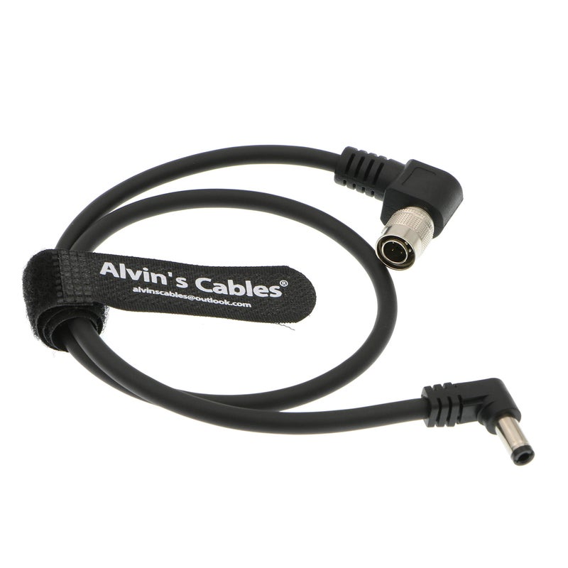 Alvin's Cables 4 Pin Hirose Male to DC Jack Power Cable for Sound Devices 633/644/688 Zoom F8 Blackmagic Cinema Camera 4K - Image 3